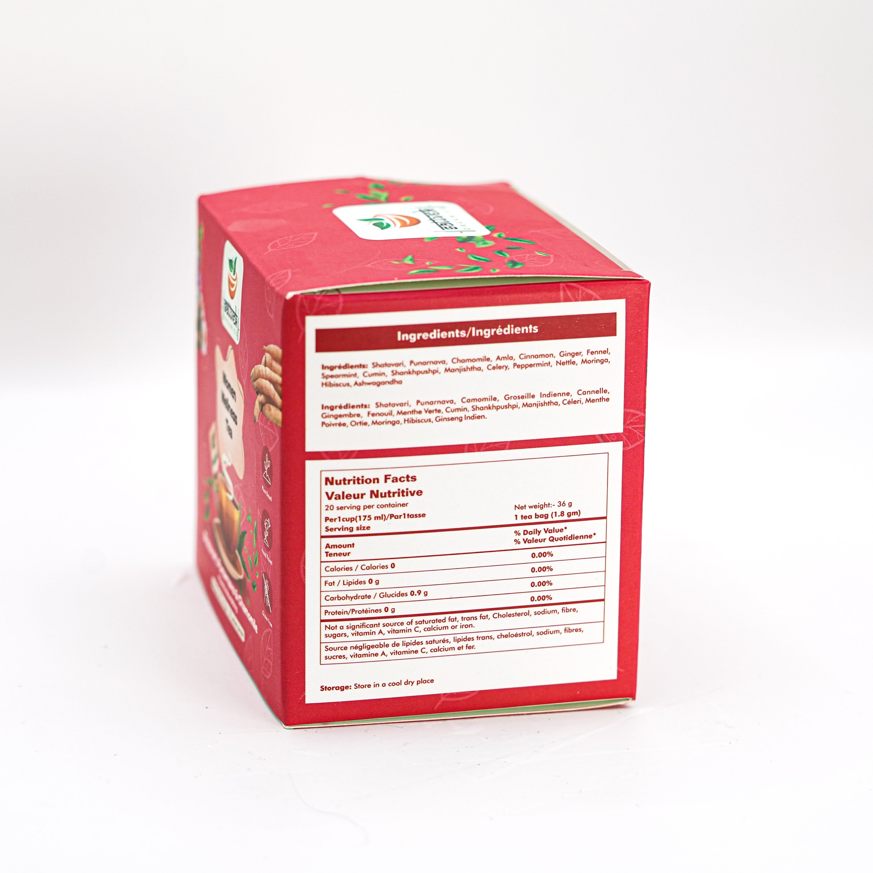 Sattvek Organics Women Wellness Tea - Complete Feminine Health Herbal Blend