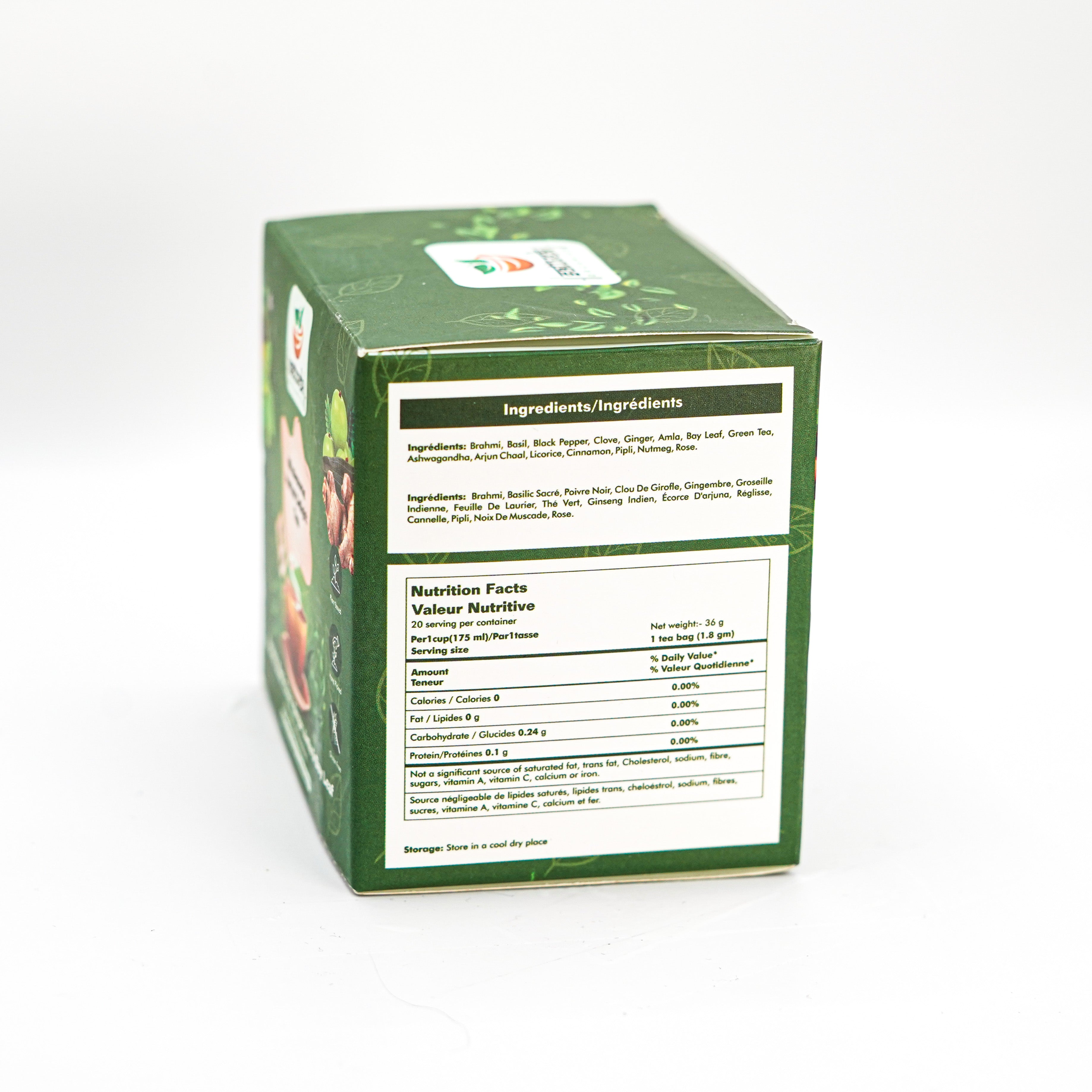 Sattvek Organics Wholesome Herbal Delight Tea - Complete Wellness Herbal  Blend