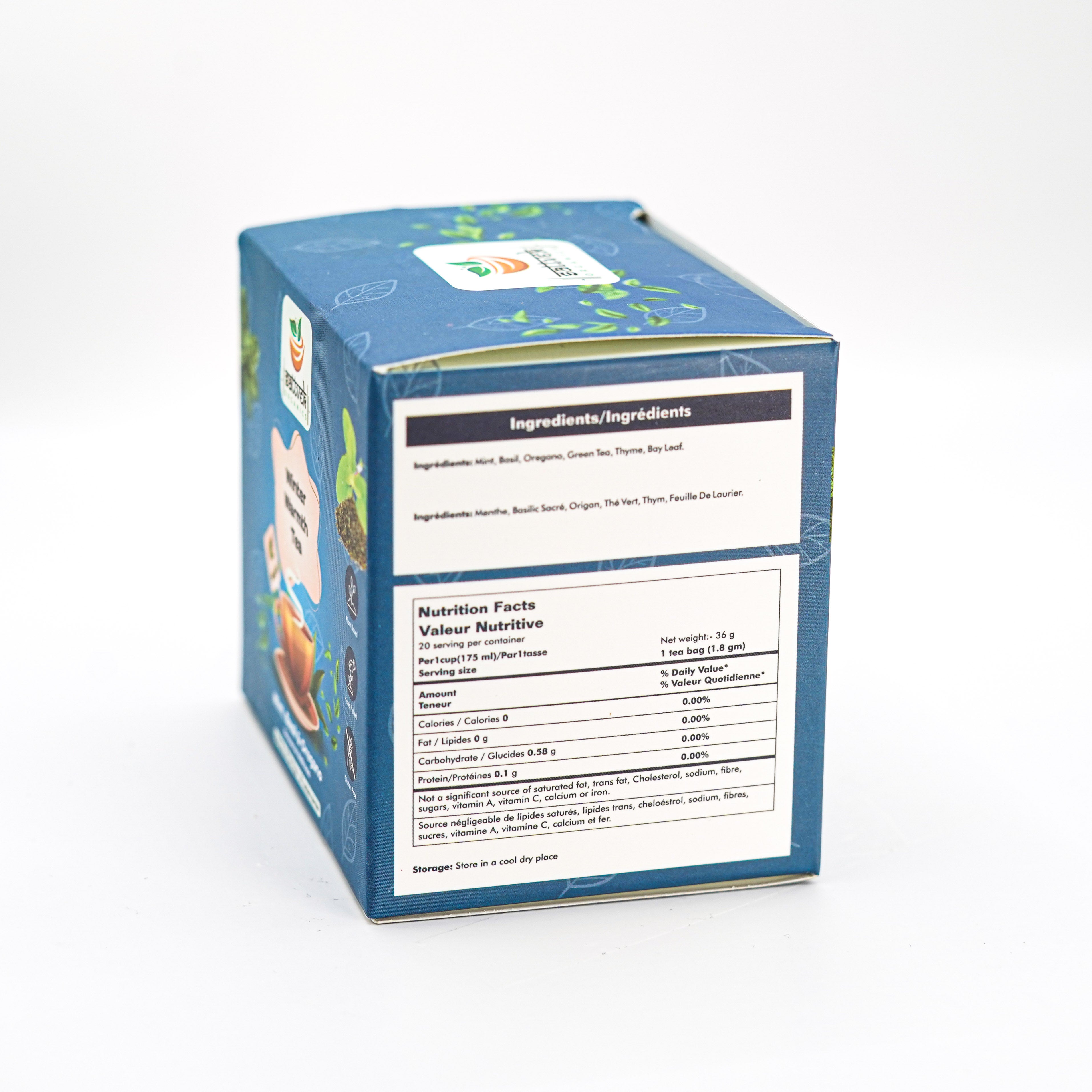 Sattvek Organics Winter Warmth Tea - Herbal Blend for Seasonal  Comfort